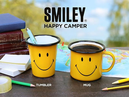 Suck UK Smiley Enamel Tea Mug - Image 6