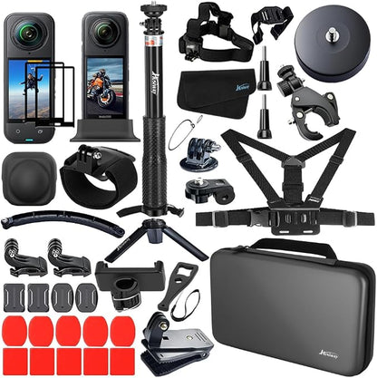 Accessories Kit for Insta360 X5 / X4 Camera Mount Bundle by Husiway