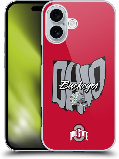 Head Case Designs Officially Licensed Ohio State University Map Football by CaseDesigns