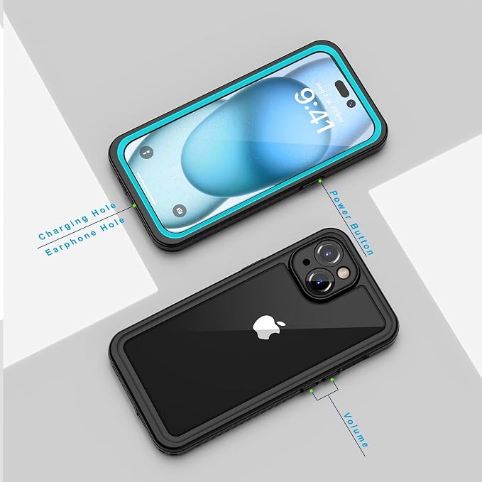 Lanhiem for iPhone 15 Case, IP68 Waterproof Dustproof Shockproof Cases - Image 6