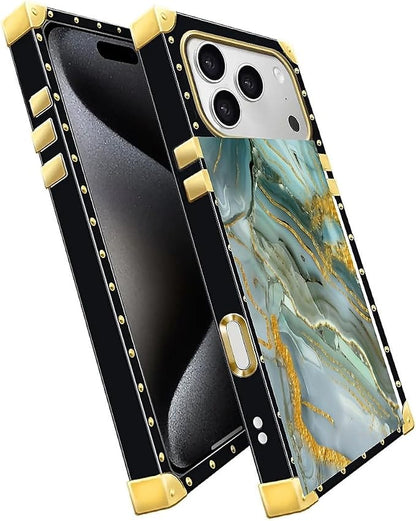 for iPhone 17 Pro Max Case Luxury Golden Decoration - Image 3