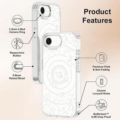 MOSNOVO for iPhone 17e Case/iPhone 16e Case, Shockproof Military-Grade - Image 6