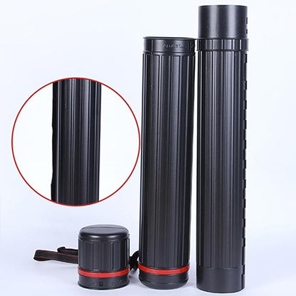 DEWEL 2Pcs Poster Tube Extends from 30" to 51", Telescoping Plastic Art Tube - Image 9