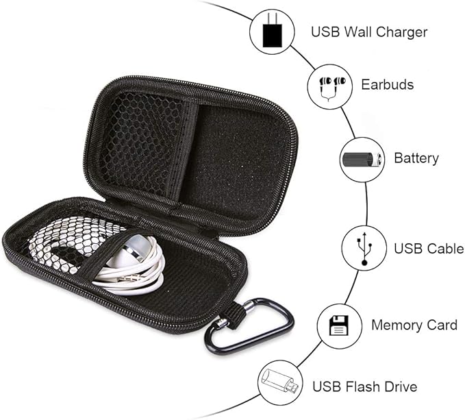 Portable Hard EVA Case, Hootek Protective Hard Shell Travel Carrying Case Bag - Image 2