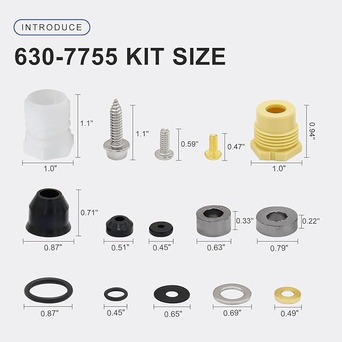 630-7755 Wall Hydrant Repair Kit - Image 4
