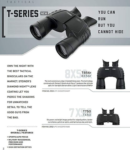 Steiner Tactical Series Binoculars, Lightweight Precision Optics - Image 7