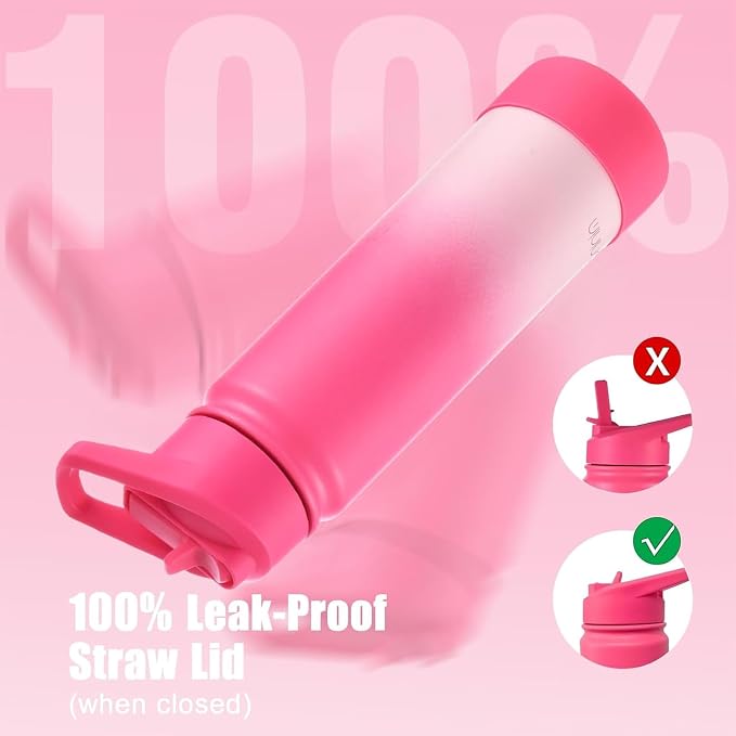 mininoo Insulated Stainless Steel Water Bottle - Image 5