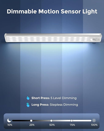 10.5" Under Cabinet Lighting, Wireless Motion Sensor Light Indoor - Image 6