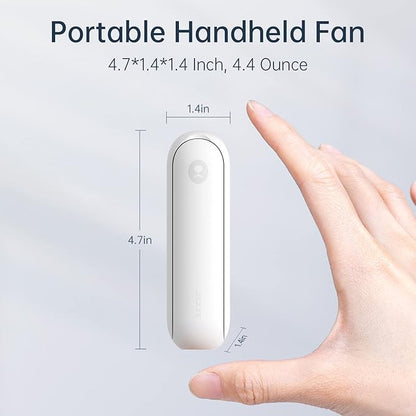 JISULIFE Portable Handheld Fan, Mini Personal 3-In-1 - Image 5