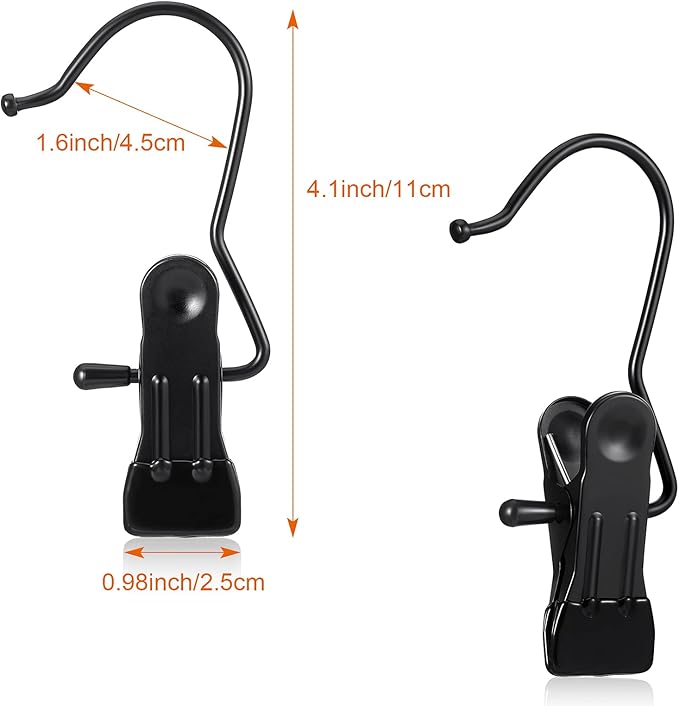 Hotop 48 Pieces Boot Hanger Clips - Image 2