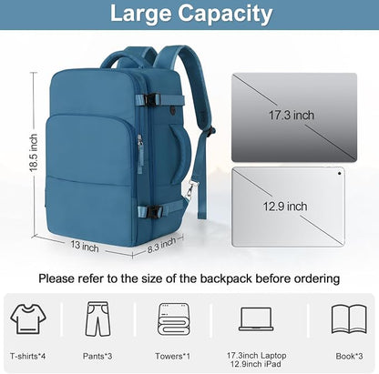 Sinaliy Travel Backpack, Carry on Flight Approved Backpack - Image 9