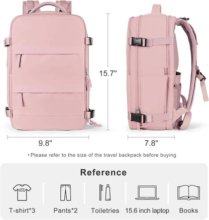 Travel Backpack for Women Airline Approved Carry on Backpack for Airplanes - Image 3