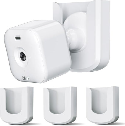 No Drill No Screw Blink Mini Camera Mount, Strong Adhesive Camera Wall Mount by Hibezos