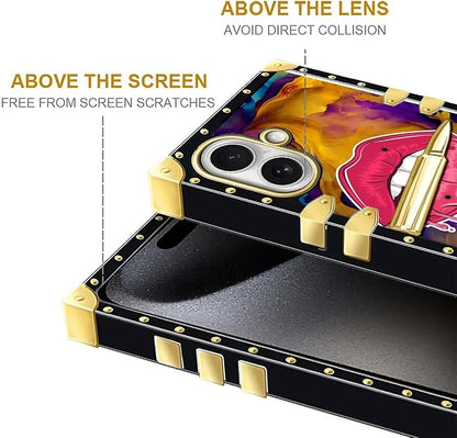 for iPhone 17 Case Luxury Golden Decoration - Image 7