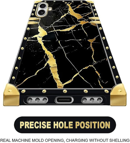for iPhone 17 Case Luxury Golden Decoration - Image 5