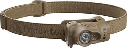 Princeton Tec Byte Tactical LED Headlamp Lightweight Compact, Durable by Princeton+Tec