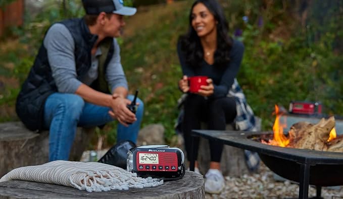 Midland ER40 Emergency Crank Weather Alert Radio w/Flashlight - Image 2