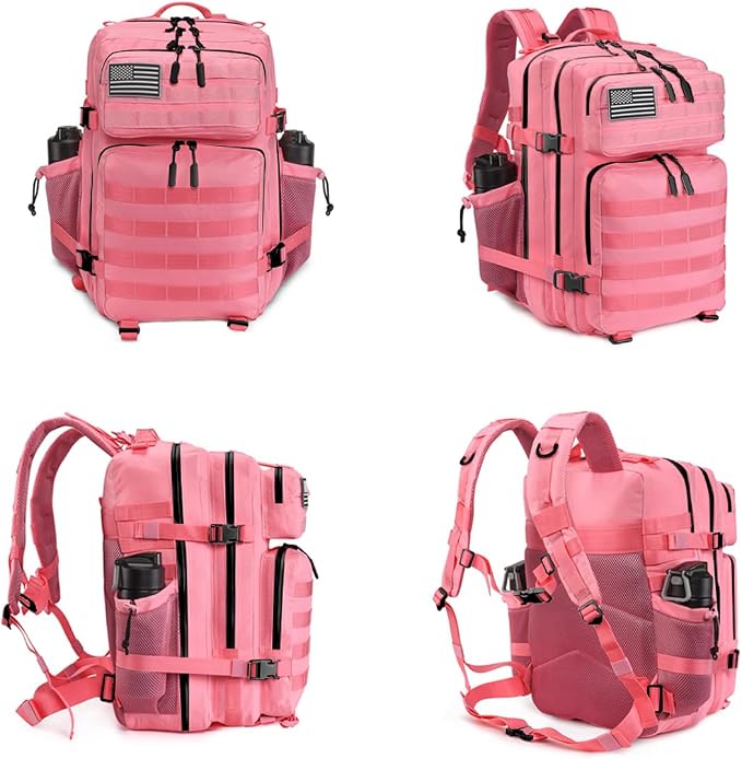 45L Tactical Backpack for Men Women, Military Assault Pack - Image 3