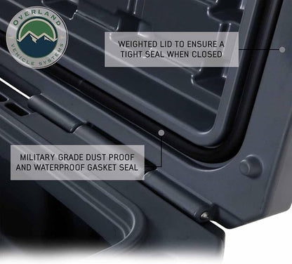 Overland Vehicle Systems 40100021 Dark Gray 117 QT Dry Box Storage - Image 9