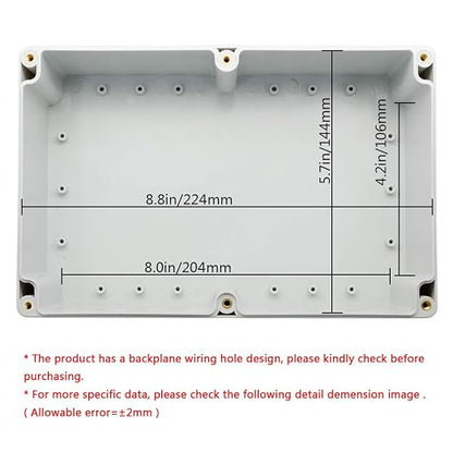 LeMotech ABS Plastic Junction Box Dustproof Waterproof IP65 Electrical - Image 5
