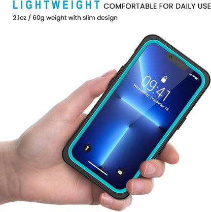Lanhiem for iPhone 13 Pro Max Case, IP68 Waterproof Dustproof Shockproof Cases - Image 2