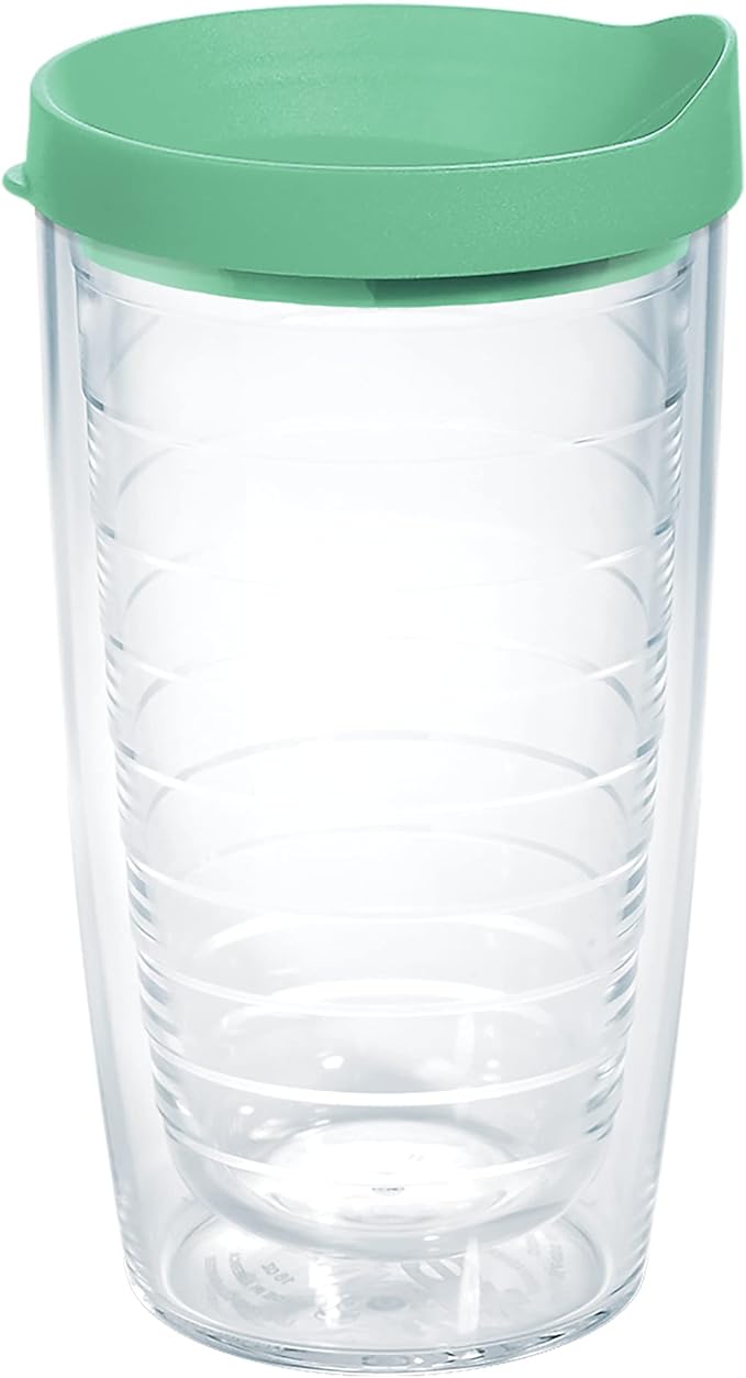Tervis Clear & Colorful Lidded Made in USA Double Walled Insulated Tumbler by TervisTumblerCompany