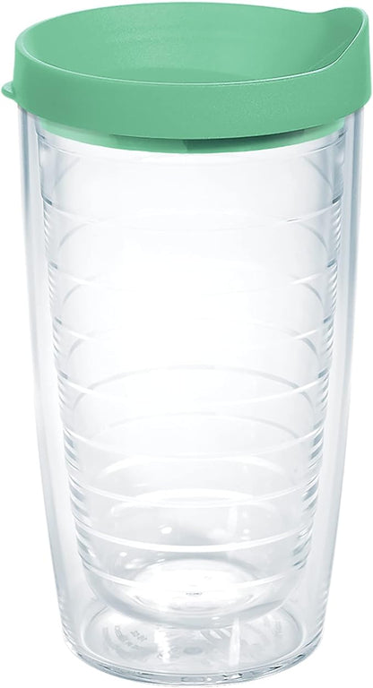 Tervis Clear & Colorful Lidded Made in USA Double Walled Insulated Tumbler by TervisTumblerCompany