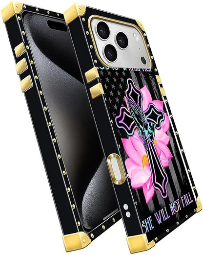 for iPhone 17 Pro Max Case Luxury Golden Decoration - Image 3
