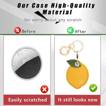 Leather Keychain Holder Case Compatible - Image 4