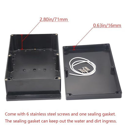 Junction Box IP65 Waterproof ABS Plastic Electrical Project Case Power Junction - Image 4