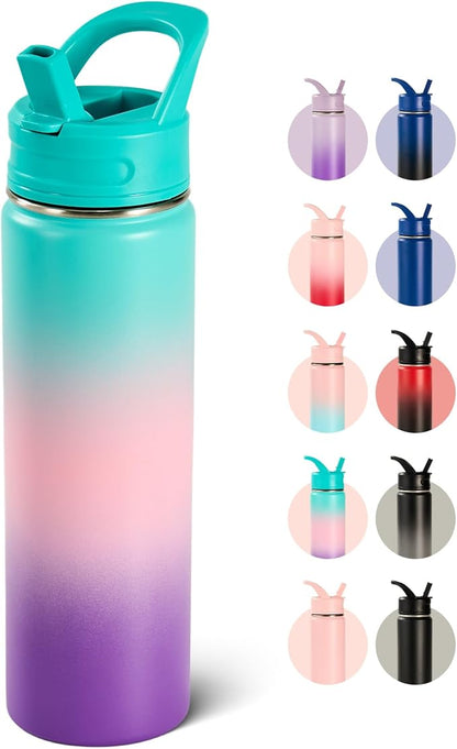 Fijinhom 24oz Insulated Stainless Steel Water Bottle by Fijinhom