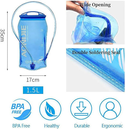 AONIJIE Hydration Bladder 1.5L Water Reservoir, Leakproof Water Storage Bladder - Image 3