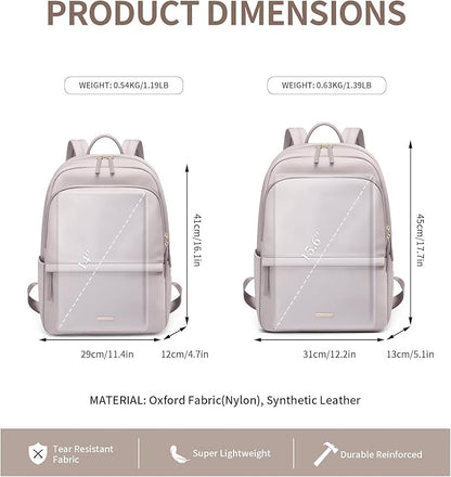GOLF SUPAGS Laptop Backpack for Women Slim Computer Bag Work Travel College - Image 5
