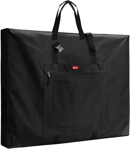 Nicpro Large Size Art Portfolio Case, Artist Portfolio Tote Bag by Nicpro