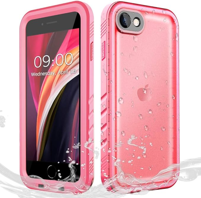 Cozycase Waterproof Case for iPhone SE 3rd 2022/iPhone SE 2nd 2020/iPhone 7/8 by Cozycase
