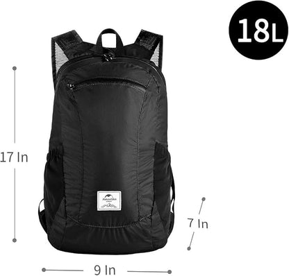 Naturehike 18L Lightweight Hiking Backpack, Waterproof Camping Packable - Image 2