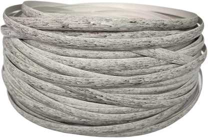 Feyart 25m/82ft 8.5mm Grey Wicker Repair Kit, PE Rattan Repair Kit by Feyart