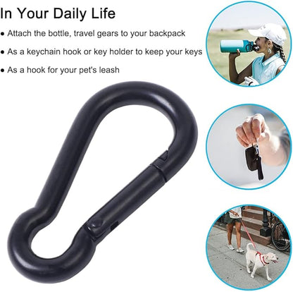 PROND Carabiner Clip, Heavy Duty Carabiner Clips, 316 Stainless Steel Carabiner - Image 3