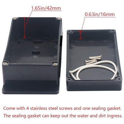 Junction Box IP65 Waterproof ABS Plastic Electrical Project Case Power Junction - Image 4