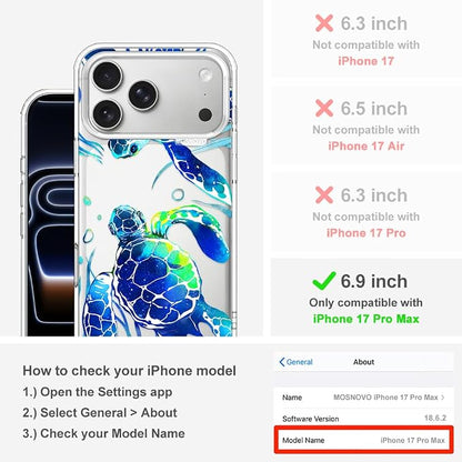 MOSNOVO for iPhone 17 Pro Max Case | Military Grade 6.6ft Drop Tested | Camera - Image 2