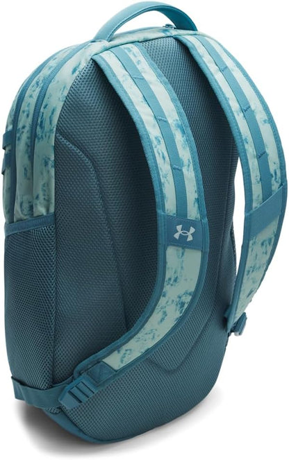 Under Armour Hustle 6.0 Backpack, Enamel Blue/Boundless Blue/Boundless Blue - Image 2