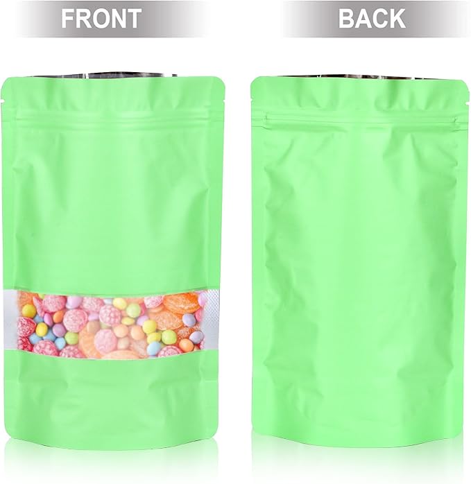 6.3"x9.5" 120pcs Mylar Bags for Food Storage, Smell Proof Bag - Image 4