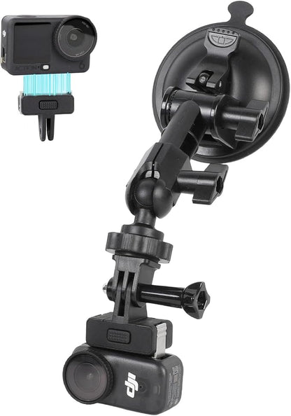 for Osmo Action 6 Osmo Nano Camera Suction Cup Mount, Quick Release Magnetic by PellKing