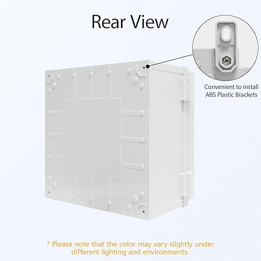 Junction Box IP65 Waterproof Dustproof ABS Plastic Enclosure, Outdoor and - Image 5