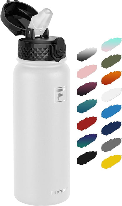 Fanhaw 20 oz Insulated Stainless Steel Water Bottle by FANHAW