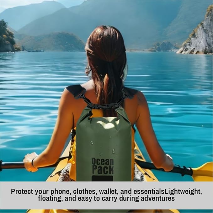 Waterproof Dry Bag Set of 3 – Roll Top PVC Dry Bags Waterproof - Image 7