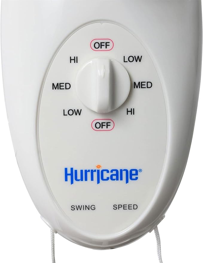 Hurricane 16" Supreme Oscillating Wall Mount Fan w/ 3 Quiet Speeds, Workshops & - Image 10