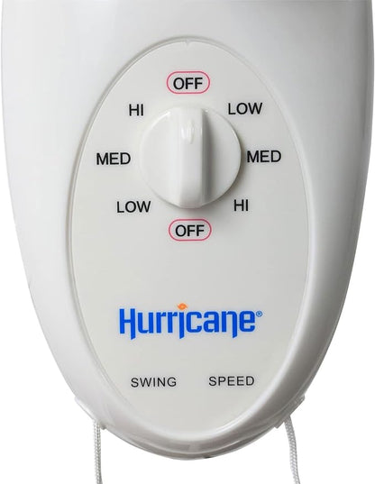 Hurricane 16" Supreme Oscillating Wall Mount Fan w/ 3 Quiet Speeds, Workshops & - Image 10