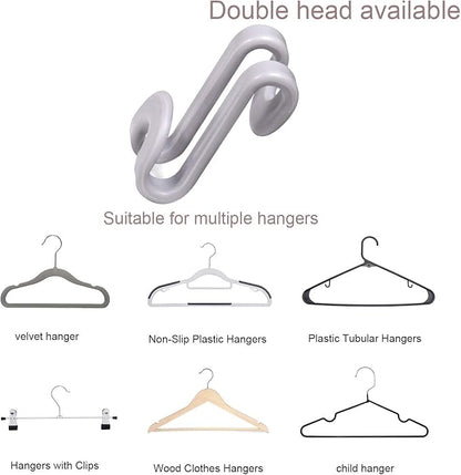 Mlici Clothes Hanger Connector for Clothes Organizing, 60 Pack Space Saving - Image 9