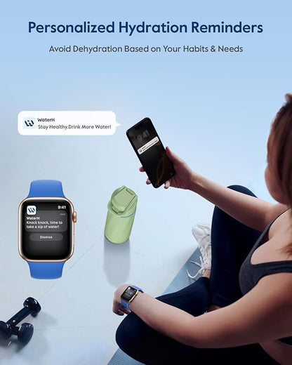 BOOST Smart Water Bottle that Reminds You to Drink, 24oz BPA-Free Stainless - Image 3